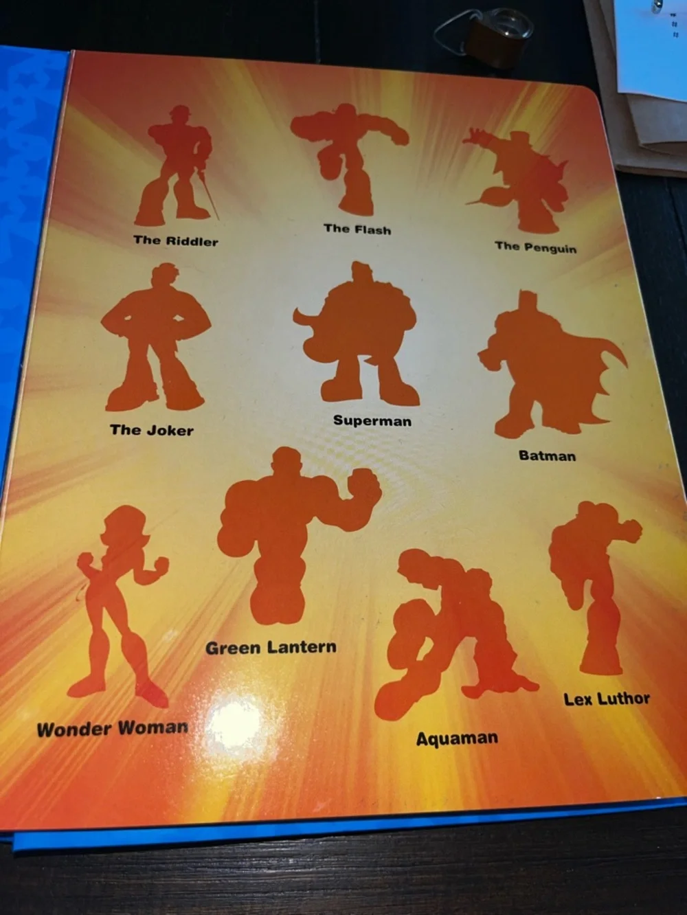 DC • Super Friends Stuck On Stories W/Suction Cup Characters a Story Book: NEW!